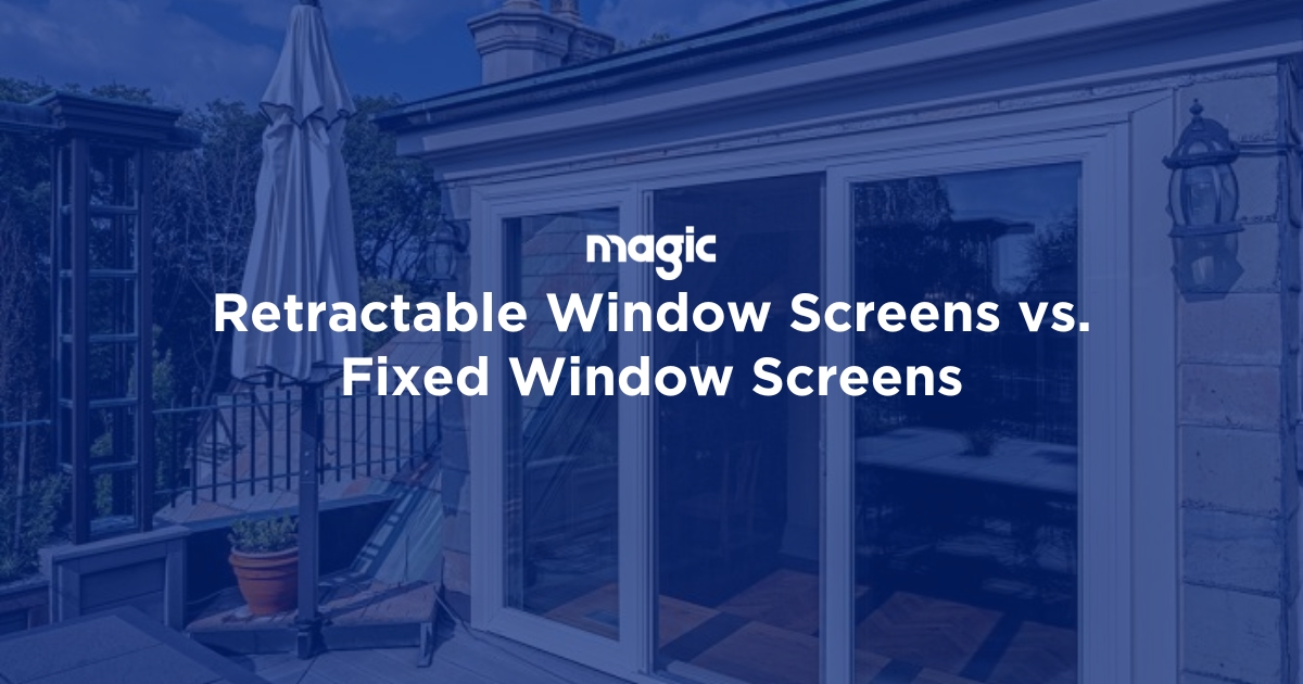 retractable window screens