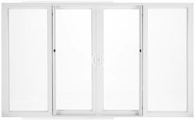 4-Panel Patio Door